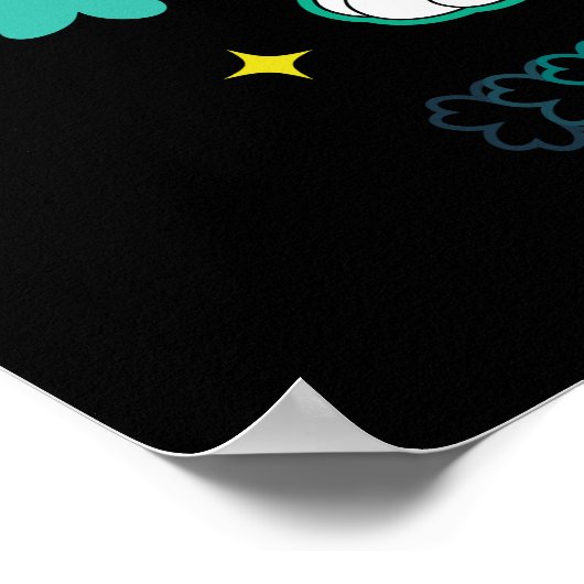 BUGS BUNNY™ Lucky Rabbit Poster (Ecke)