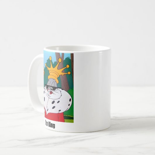 Bugs Bunny Meme Kaffeetasse (Vorderseite Links)
