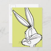 BUGS BUNNY™ Mischievous Postkarte (Vorne/Hinten)
