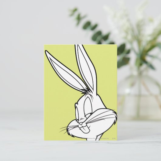 BUGS BUNNY™ Mischievous Postkarte (Stehend Vorderseite)