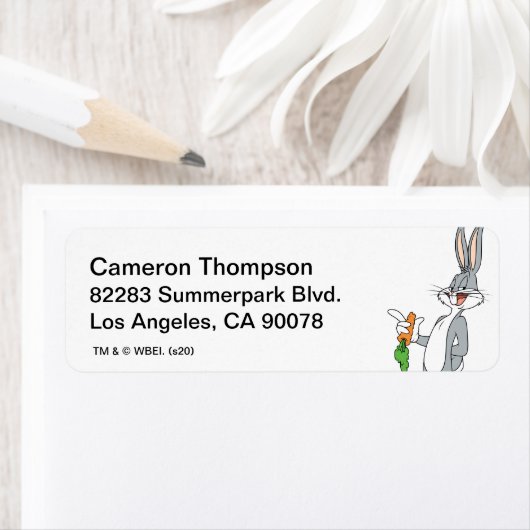 BUGS BUNNY™ mit Karotte (Insitu)