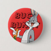 BUGS BUNNY™ mit Karotte Button (Vorderseite)