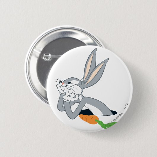 BUGS BUNNY™ mit Karotte Button (Vorne & Hinten)