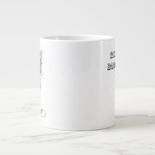 BUGS BUNNY™ mit Karotte Jumbo-Tasse (Vorderseite)