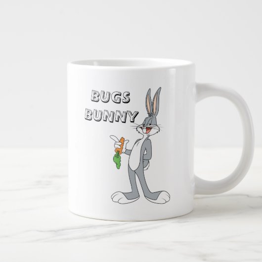 BUGS BUNNY™ mit Karotte Jumbo-Tasse (Rechts)