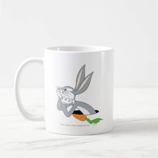 BUGS BUNNY™ mit Karotte Kaffeetasse (Links)