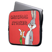 BUGS BUNNY™ mit Karotte Laptopschutzhülle (Vorderseite Links)