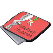 BUGS BUNNY™ mit Karotte Laptopschutzhülle (Vorne Knopf)