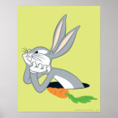 BUGS BUNNY™ mit Karotte Poster (Vorne)