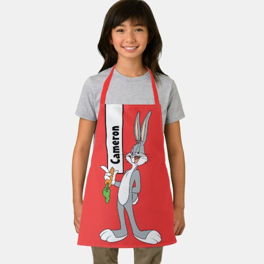 BUGS BUNNY™ mit Karotte Schürze (Insitu)