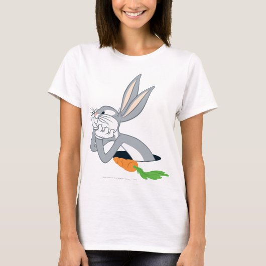 BUGS BUNNY™ mit Karotte T-Shirt (Vorderseite)