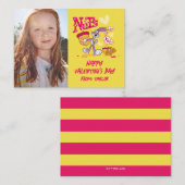 BUGS BUNNY™ Nuts für Sie | Valentinstag Mitteilungskarte (Vorne/Hinten)