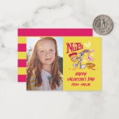 BUGS BUNNY™ Nuts für Sie | Valentinstag Mitteilungskarte (Vorderseite/Rückseite Beispiel)