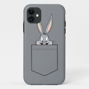 BUGS BUNNY™ Peeking Out Pocket iPhone 11 Hülle