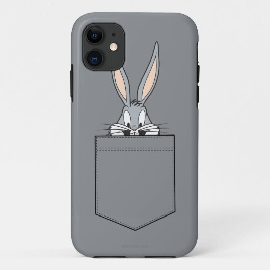 BUGS BUNNY™ Peeking Out Pocket Case-Mate iPhone Hülle (Rückseite)