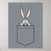 BUGS BUNNY™ Peeking Out Pocket Poster (Vorne)