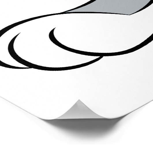 BUGS BUNNY™ Pilgrim Erntedank Carrot Poster (Ecke)