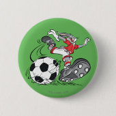 BUGS BUNNY™ Playing Soccer Button (Vorderseite)