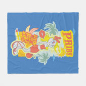 BUGS BUNNY™ Prix - Mein bestes Leben leben Fleecedecke (Vorderseite (Horizontal))