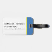 BUGS BUNNY™ Prix - Mein bestes Leben leben Gepäckanhänger (Rückseite horizontal)