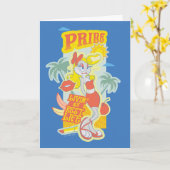 BUGS BUNNY™ Prix - Mein bestes Leben leben Karte (Gelbe Blume)