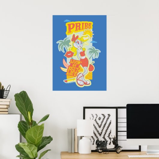 BUGS BUNNY™ Prix - Mein bestes Leben leben Poster (Heimbüro)