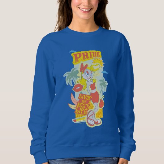 BUGS BUNNY™ Prix - Mein bestes Leben leben Sweatshirt (Vorderseite)