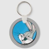 BUGS BUNNY™ Retro Blue Patch Schlüsselanhänger (Vorderseite)