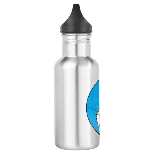 BUGS BUNNY™ Retro Blue Patch Trinkflasche (Links)
