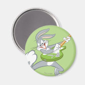 BUGS BUNNY™ Rocking auf Gitarre Magnet (Vorderseite/Rückseite)