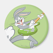 BUGS BUNNY™ Rocking auf Gitarre Magnet (Vorne)