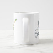 BUGS BUNNY™ Rocking on Gitarre Jumbo-Tasse (Rückseite)