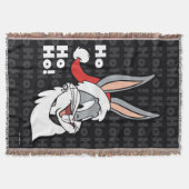 BUGS BUNNY™ Santa "Ho Ho Ho Ho!" Decke (Vorderseite)