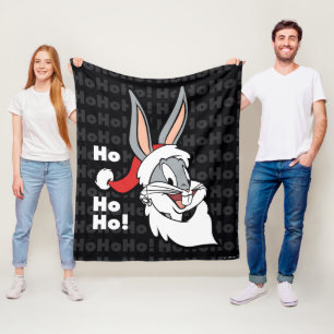 BUGS BUNNY™ Santa "Ho Ho Ho Ho!" Fleecedecke