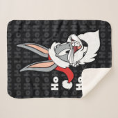 BUGS BUNNY™ Santa "Ho Ho Ho Ho!" Sherpadecke (Vorderseite (Horizontal))
