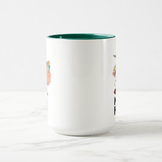 BUGS BUNNY™ Santa "My Side Hustle" Tasse (Zentrum)
