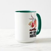 BUGS BUNNY™ Santa "My Side Hustle" Tasse (VorderseiteRechts)