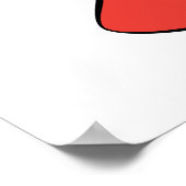 BUGS BUNNY™ Santa Poster (Ecke)