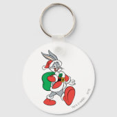 BUGS BUNNY™ Santa Schlüsselanhänger (Vorderseite)