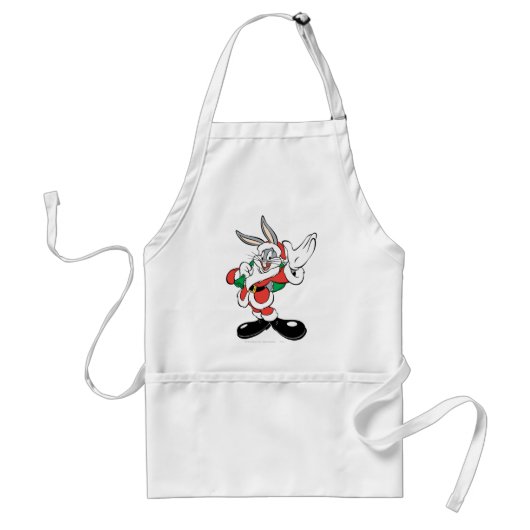 BUGS BUNNY™ Santa winkend Schürze (Vorne)