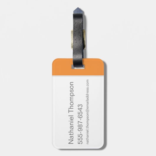 BUGS BUNNY™ Sideways Glance Gepäckanhänger (Rückseite vertikal)