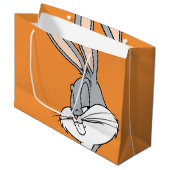 BUGS BUNNY™ Sideways Glance Große Geschenktüte (Vorderseite Schrägansicht)