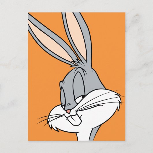 BUGS BUNNY™ Sideways Glance Postkarte (Vorderseite)