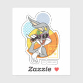 BUGS BUNNY™ Singaporean Vacation Graphic Aufkleber (Blatt)