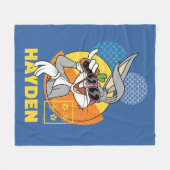 BUGS BUNNY™ Singaporean Vacation Graphic Fleecedecke (Vorderseite (Horizontal))