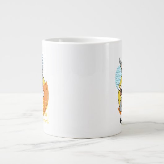 BUGS BUNNY™ Singaporean Vacation Graphic Jumbo-Tasse (Vorderseite)