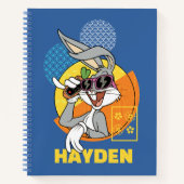 BUGS BUNNY™ Singaporean Vacation Graphic Notizblock (Vorderseite)