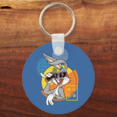 BUGS BUNNY™ Singaporean Vacation Graphic Schlüsselanhänger (Rückseite)