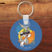 BUGS BUNNY™ Singaporean Vacation Graphic Schlüsselanhänger (Vorderseite)