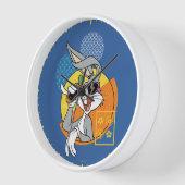 BUGS BUNNY™ Singaporean Vacation Graphic Uhr (Winkel)